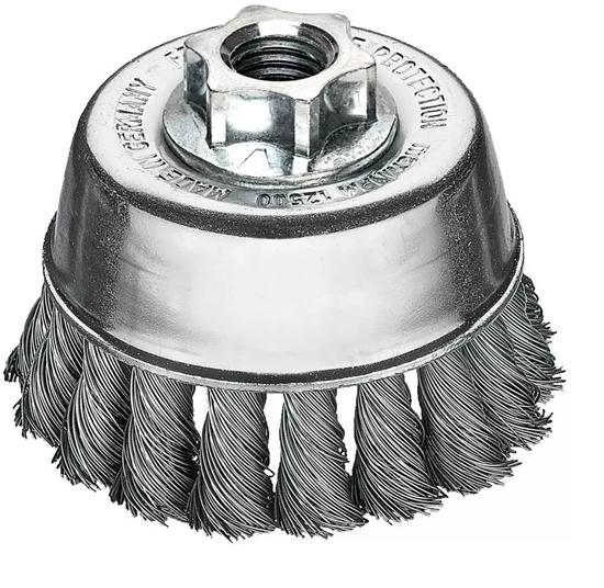 Picture of Aptel MILWAUKEE SZCZOTKA DRUCIANA GARNKOWA M14 65x18 STALOWA WIZANA 0.5-1szt.