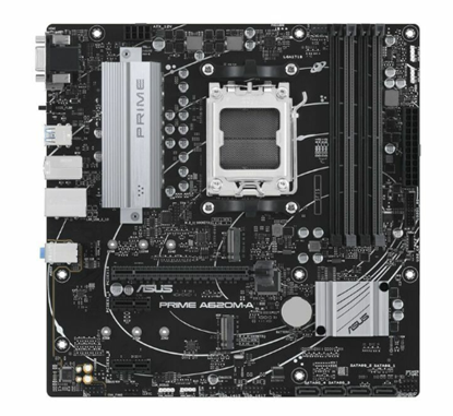 Attēls no ASUS PRIME A620M-A-CSM AMD A620 Socket AM5 micro ATX