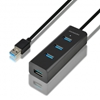 Picture of Axagon HUE-S2BL USB3.0 charging hub 1.2m