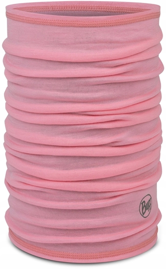 Picture of Bandana dziecica BUFF MERINO LIGHTWEIGHT SOLID ROSE PINK