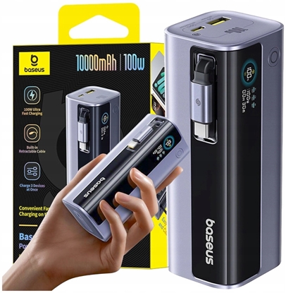 Attēls no Baseus EnerGeek GR11 Portable Power Bank 10000mAh / 100W / USB-C