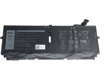 Attēls no Bateria Dell Battery, 52WHR, 4 Cell,
