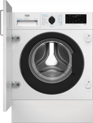 Изображение BEKO Washing machine | B3WBT671415W | Energy efficiency class A | Front loading | Washing capacity 7 kg | 1200 RPM | Depth 55 cm | Width 60 cm | Digital | Steam function