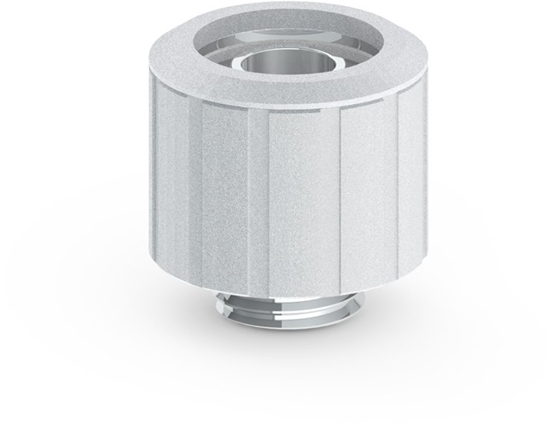 Picture of BitsPower Bitspower Artemis Zcze proste G1/4 cal AG na 16/10mm Piaskowane srebrny