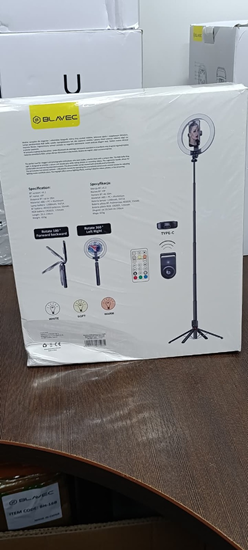 Picture of Blavec Selfie Ring lamp Aluminium Aura LED RGB Rin