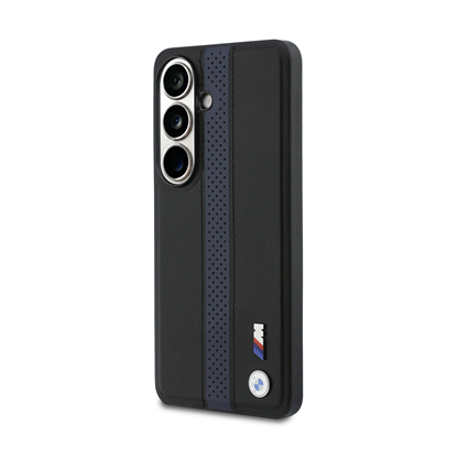 Изображение BMW M PU Leather Perforated Stripes and Metal Logo