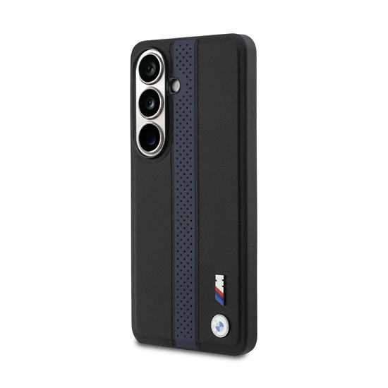 Изображение BMW M PU Leather Perforated Stripes and Metal Logo