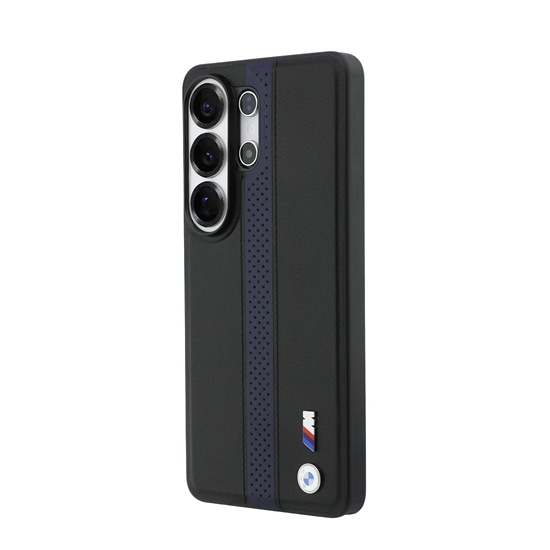 Изображение BMW M PU Leather Perforated Stripes and Metal Logo