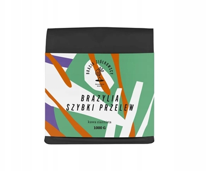 Attēls no Bracia Ziókowscy - kawa ziarnista Brazylia Szybki Przelew Filter 1 kg