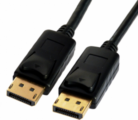 Picture of Brackton DisplayPort Male - DisplayPort Male 5m Black 4K