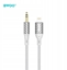 Изображение BWOO AUX073 kabel AUX Lightning - jack 3.5mm audio szary