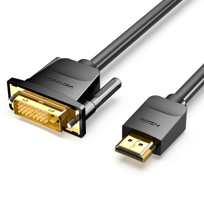 Attēls no CABLE HDMI TO DVI 1.5M/ABFBG VENTION
