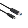 Изображение CABLE USB-C TO USB3.1 1M/M/M CAC-1524 CLUB3D
