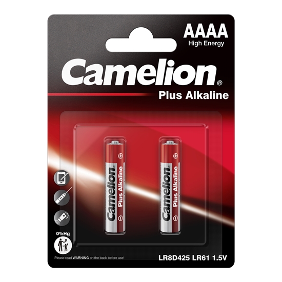 Изображение Camelion | Plus Alkaline 1.5V (LR61), 2-pack | AAAA