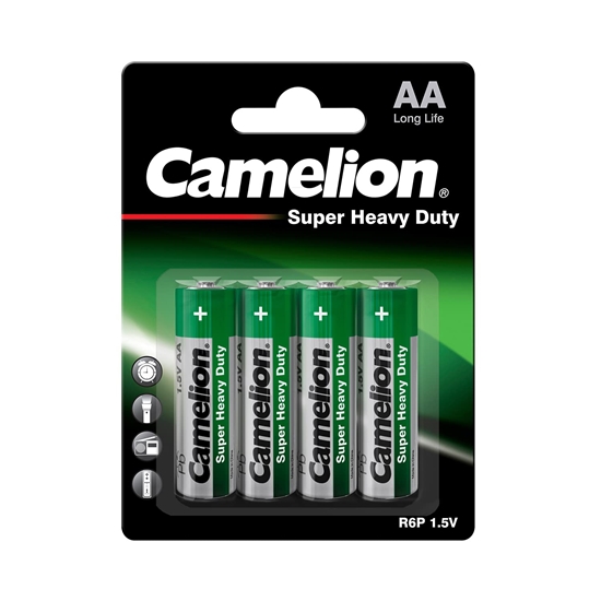 Picture of Camelion | R6P-4BB | AA/LR6 | Super Heavy Duty | 4 pc(s)
