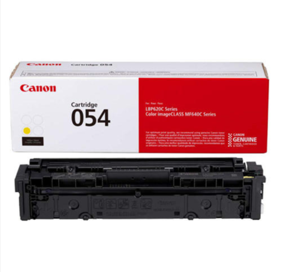 Picture of Canon Toner Cartridge 054 Y yellow