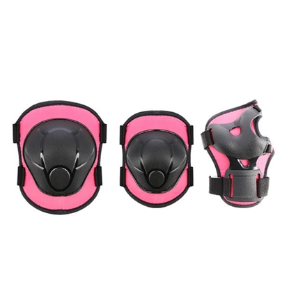 Picture of Ceļu un plaukstas sargi H110 SIZE M DARK PINK PROTECTIVE PAD SET