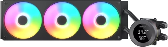 Изображение Chodzenie wodne Cougar COUGAR CPU chodzenie wodne Poseidon Vistek 360, ARGB, czarny