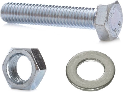 Изображение Cinkota bultskrūve DIN933 komplektā M16x140