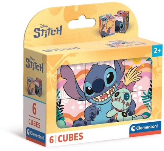 Изображение Clementoni CLM KLOCKI OBROTOWE 6EL STITCH CLM 40905 WB