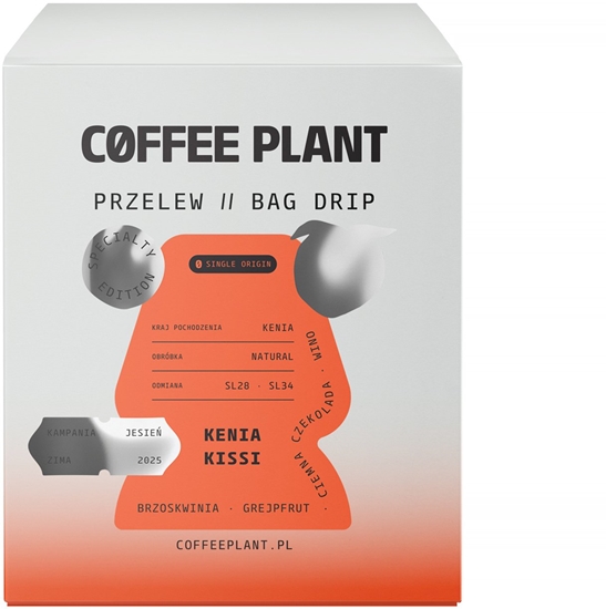 Picture of COFFEE PLANT - Kenia Kissi Drip Bag - 10 saszetek