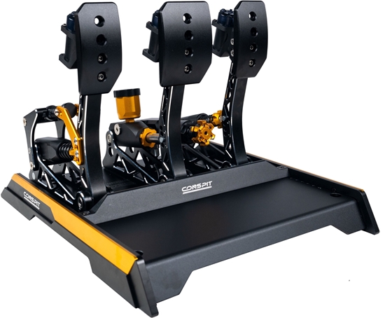 Picture of CONSPIT CPP EVO 3 V2 Pedalset hydrauliczny cylinder hamulcowy z pedaem sprzga - czarny