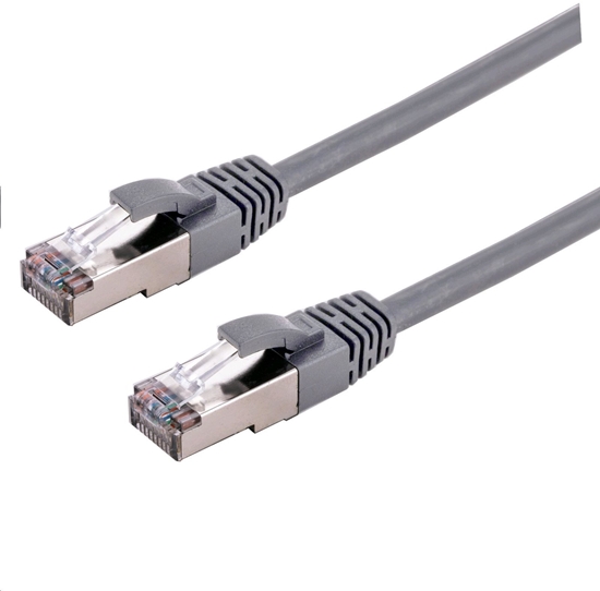 Изображение C-Tech C-TECH kabel patchcord Cat6a S/FTP szary 2m