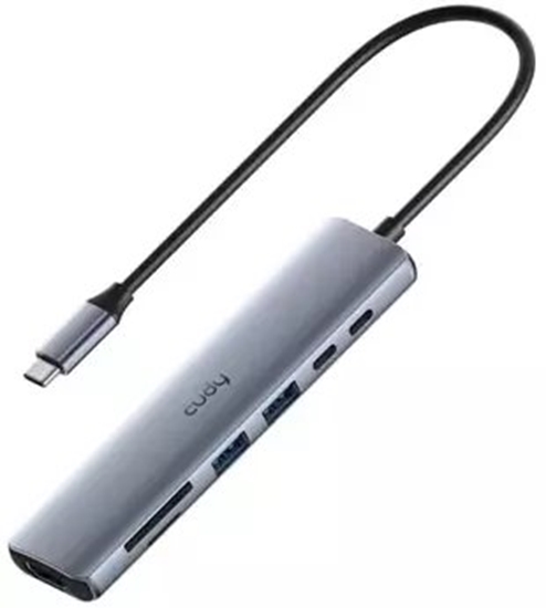 Изображение Cudy UH407 huby i koncentratory