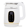 Picture of Adler Kettle with LED Display | AD 1305 | Electric | 2200 W | 1.7 L | Plastic | 360° rotational base | White/Gold