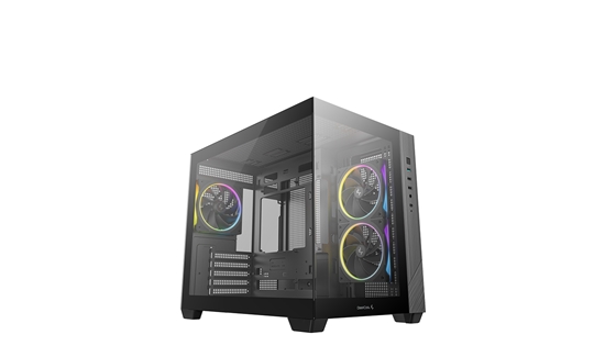Picture of Deepcool Case | CG330 3F | Black | Micro ATX