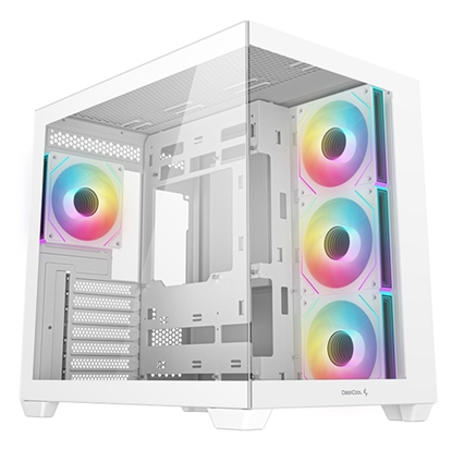 Attēls no Deepcool CG530 4F WH | White | Mid Tower