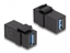 Picture of Delock Keystone Module USB 5 Gbps A female to USB 5 Gbps A female black (1:1)