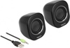 Picture of Delock Mini Stereo PC Speaker with 3.5 mm stereo jack male and USB powered