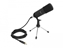 Attēls no Delock Professional Computer Podcasting Microphone with XLR connector and 3 pin stereo jack male + adapter cable for Smartphone and Tablet