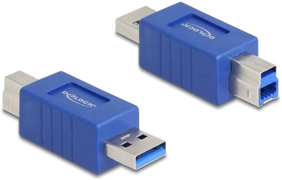 Picture of Delock USB 5 Gbps Adapter USB Type-A male to USB Type-B male (crossed)