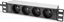 Picture of Digitus 10\" socket strip with aluminum profile, 4-way CEE 7/5 sockets