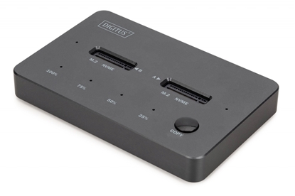 Attēls no Digitus NVMe cloning station USB3.1 Gen2 Type-C NVMe M.2 SSD enclosure