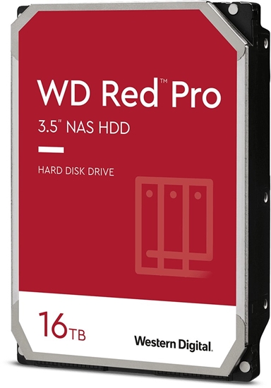 Picture of Dysk serwerowy WD Red Pro 16TB 3.5'' SATA III (6 Gb/s) (WD161KFGX)