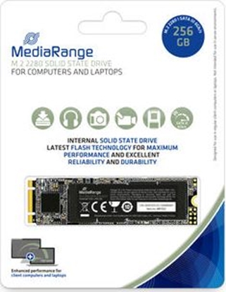 Изображение Dysk SSD MediaRange 256GB M.2 2280 SATA III (MR1022)