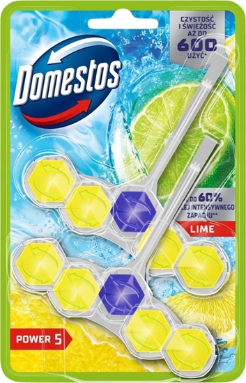 Picture of Domestos Zawieszka do WC Domestos Power 5 50g Lime (2)