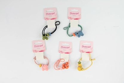 Изображение Donegal DONEGAL Ozdoby do wosów - gumka (FA-5630) - mix kolorów 1szt