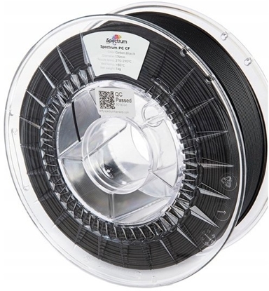 Picture of Spectrum Filaments PC + CF carbon black 1kg Spectrum PC+CF-BLA-175-1-SPE (5907138400700)