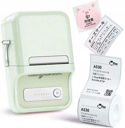 Attēls no Drukarka etykiet Niimbot B21S Portable Label Printer (mint)