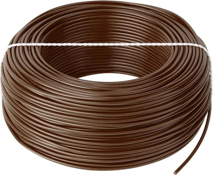 Picture of Elektrokabel Przewód LgY 1x0,75 H05V-K brzowy