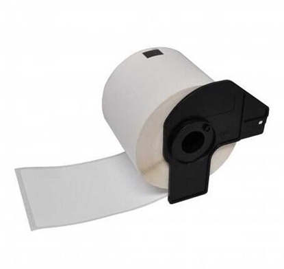 Picture of Etykieta BROTHER DK-11241 102mm x 152mm 200 sztuk na rolce, czarny na biaym zam