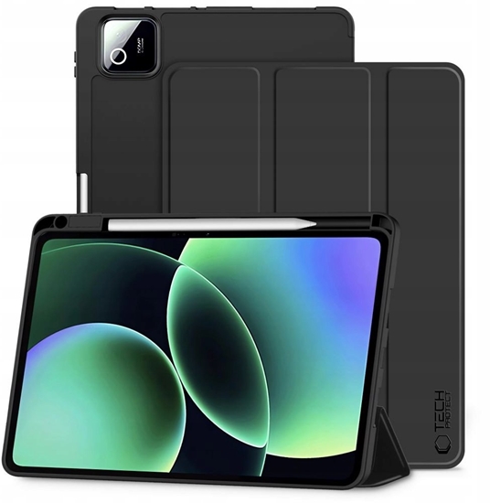 Picture of Etui na tablet 4kom.pl TECH-PROTECT SC PEN XIAOMI PAD 7 / 7 PRO / 8 / 8 PRO 11.2 BLACK