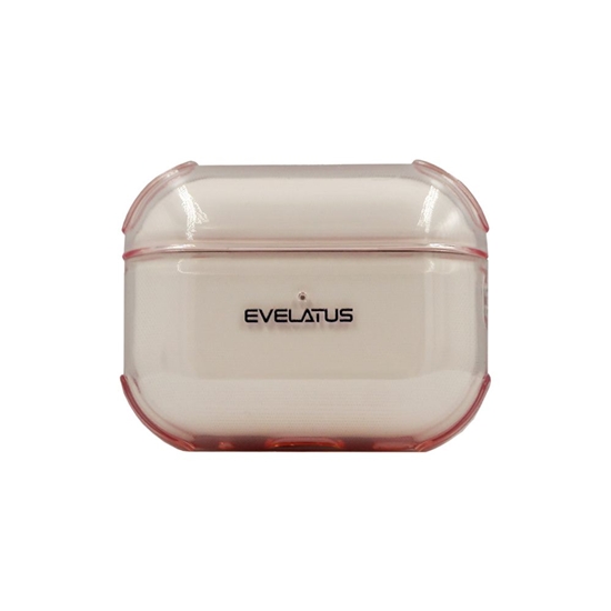 Изображение Evelatus Apple AirPods 4 TPU Protective Case Transparent Pink