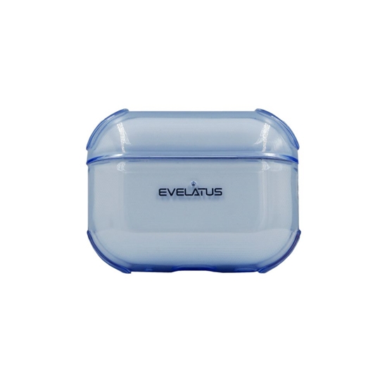 Изображение Evelatus Apple AirPods Pro 2 TPU Protective Case Transparent Blue
