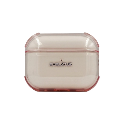 Изображение Evelatus Apple AirPods Pro 2 TPU Protective Case Transparent Pink
