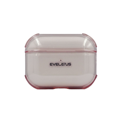 Изображение Evelatus Apple AirPods Pro TPU Protective Case Transparent Pink